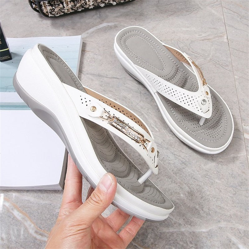 Soléna™ – Women's Flip Flops with Arch Support | Ultra Comfort