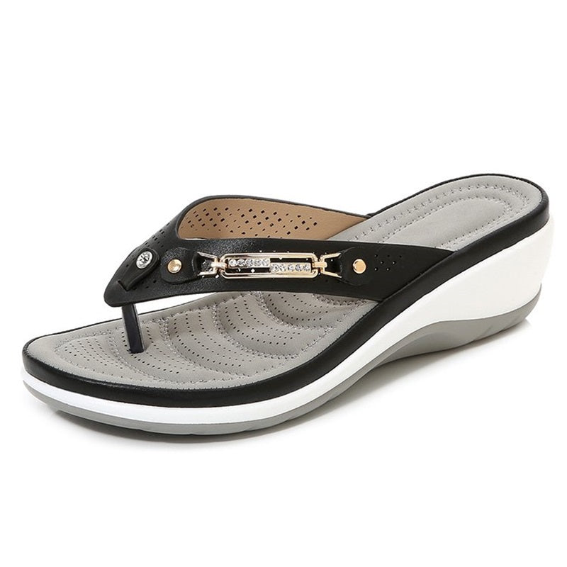 Soléna™ – Women's Flip Flops with Arch Support | Ultra Comfort