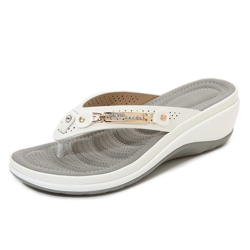 Soléna™ – Women's Flip Flops with Arch Support | Ultra Comfort 
