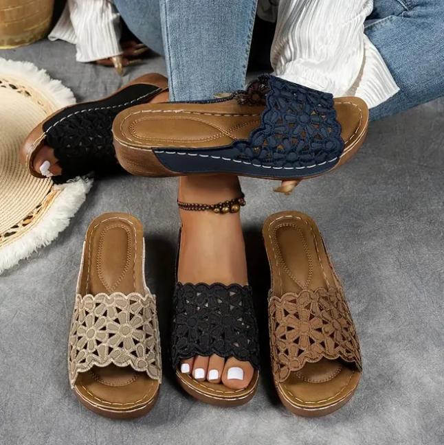 Women's Breathable Open Toe Orthopedic Sandals 