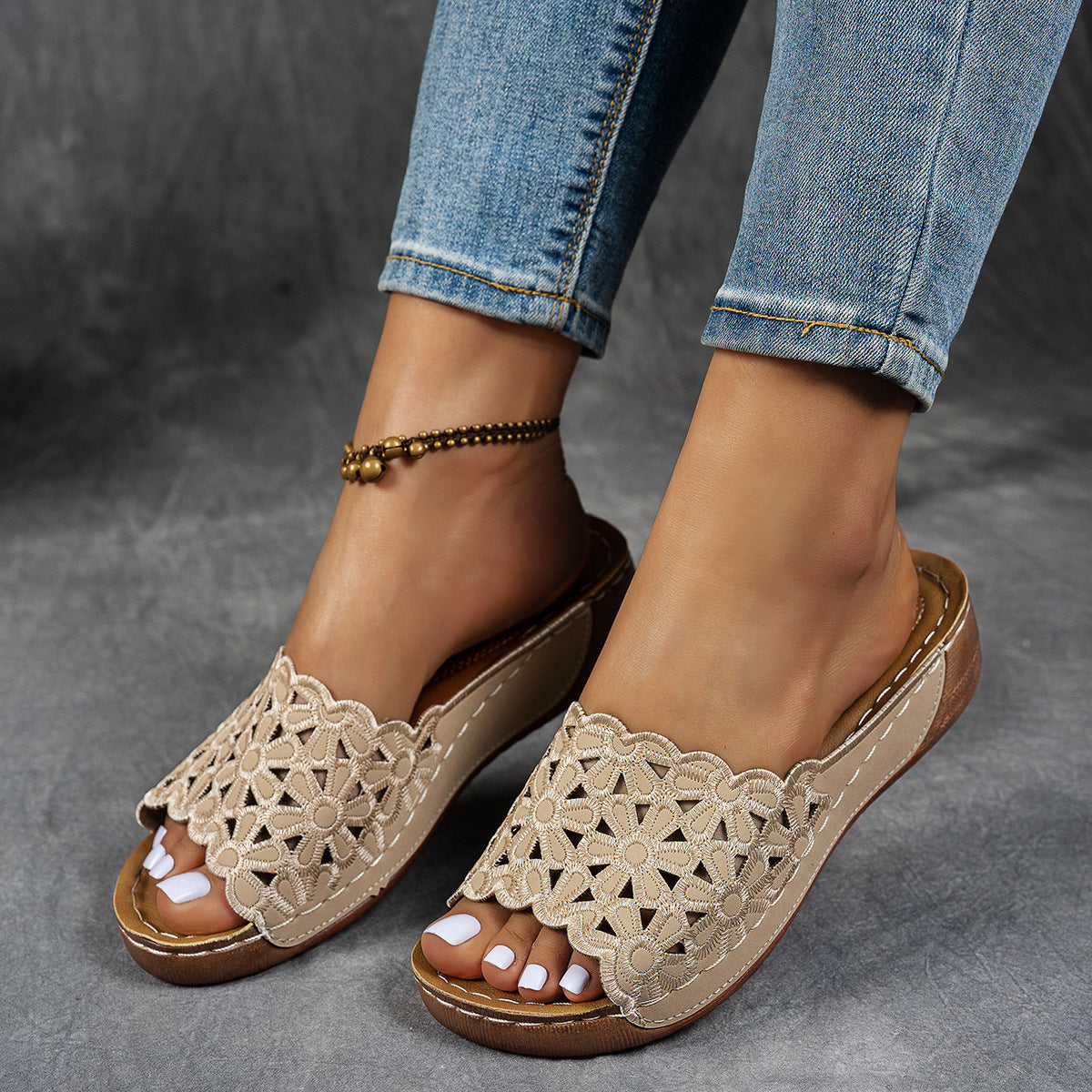 Women's Breathable Open Toe Orthopedic Sandals 